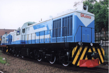GK2型內燃機車(chē)