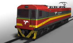 南非22E雙流制窄軌電力機車(chē)