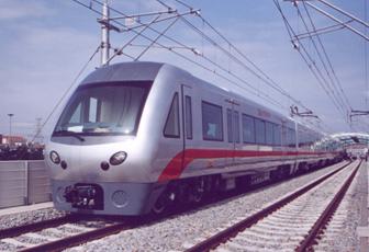 兩動(dòng)兩拖碳鋼城軌車(chē)輛