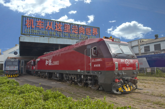 HXD3D型電力機車(chē)