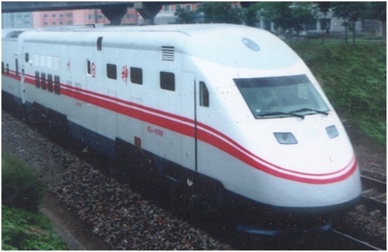 神州號動(dòng)車(chē)組動(dòng)力車(chē)