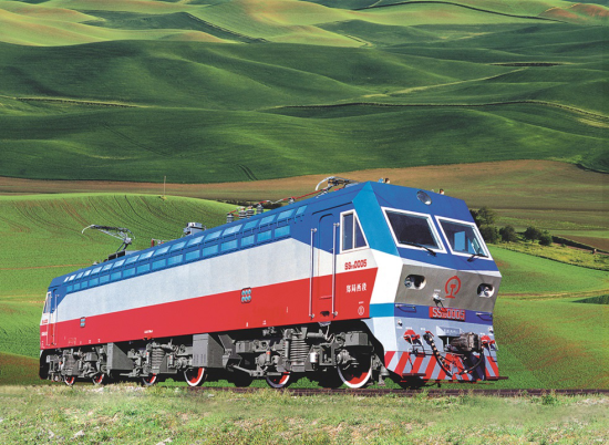 韶山7D型客運電力機車(chē)
